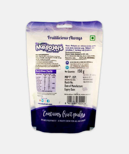 Malas Mellojels Grape Fruit Gums 150 Gm