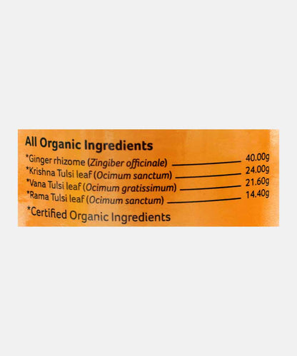 Organic India Tulsi Ginger Tea Tin 100 Gm