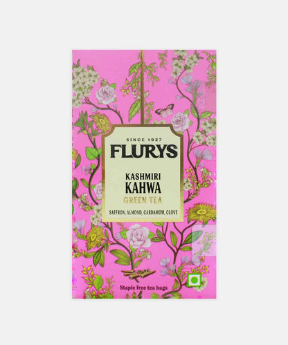 Flurys Kashmiri Kahwa Green Tea 20 Tea Bags