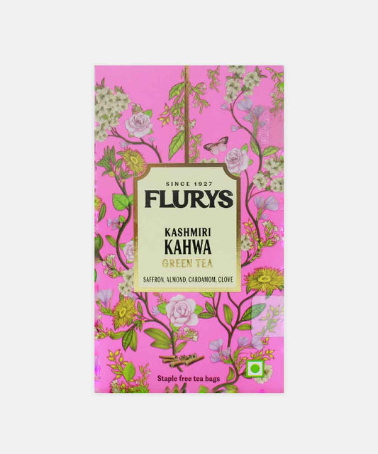 Flurys Kashmiri Kahwa Green Tea 20 Tea Bags