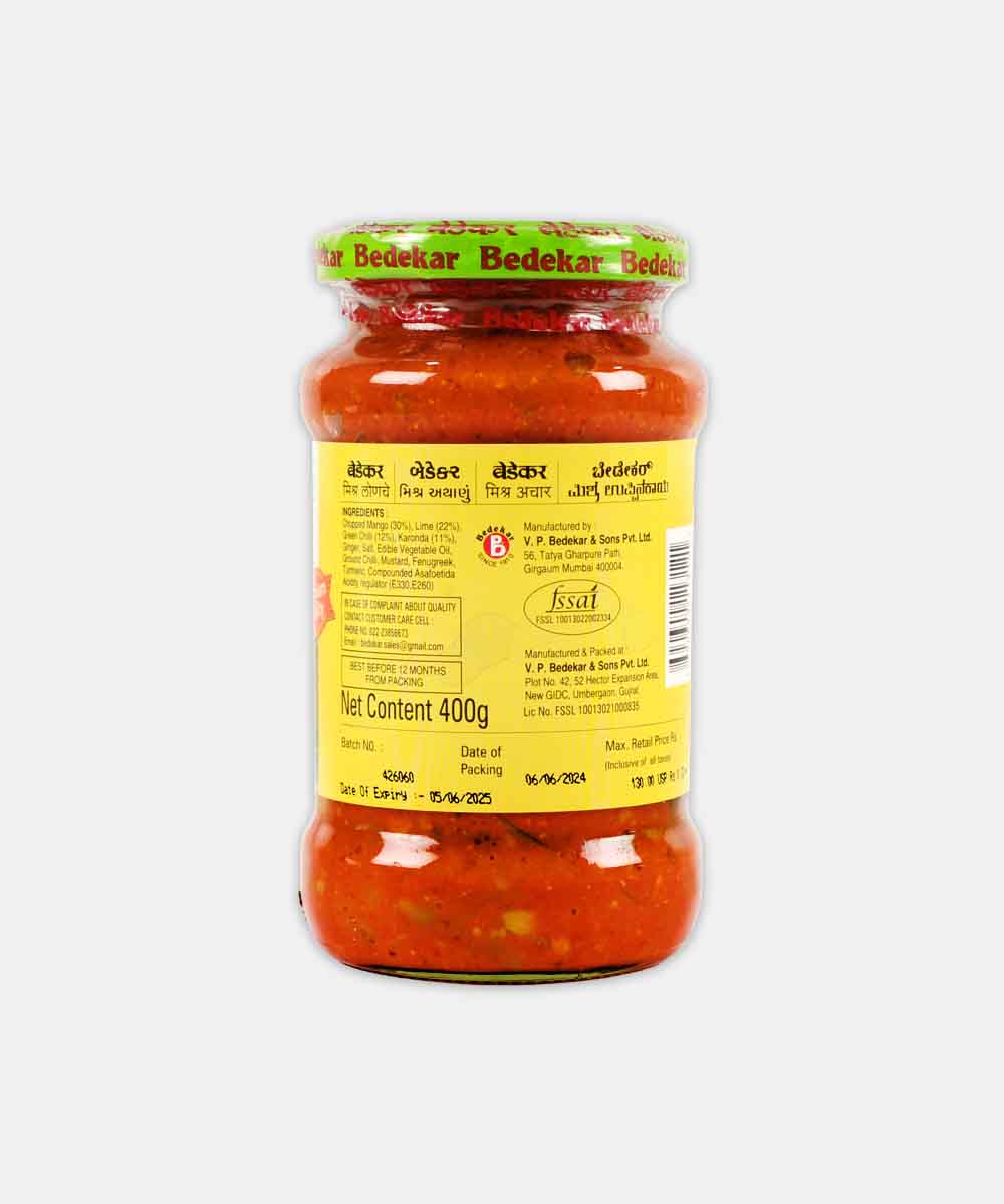 Bedekar Mixed Pickle 400 Gm