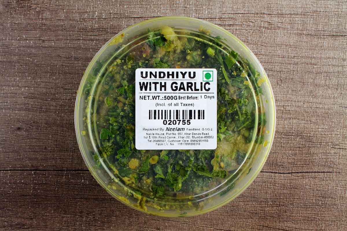 Undhiyu With Garlic 500 Gm