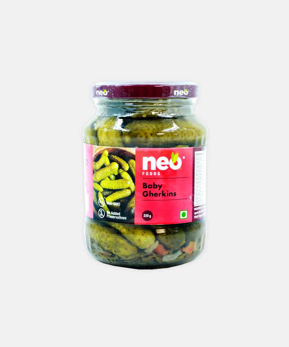 Neo Foods Baby Gherkins 350 Gm