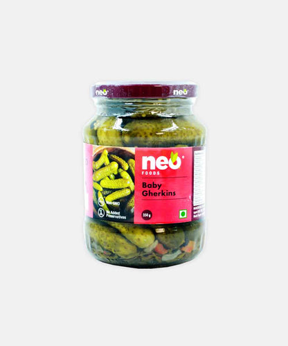 Neo Foods Baby Gherkins 350 Gm