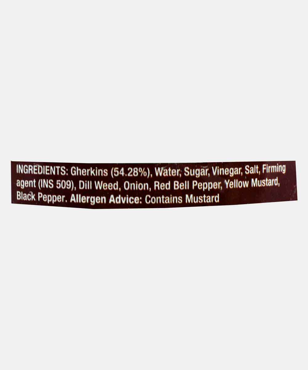 Neo Foods Baby Gherkins 350 Gm