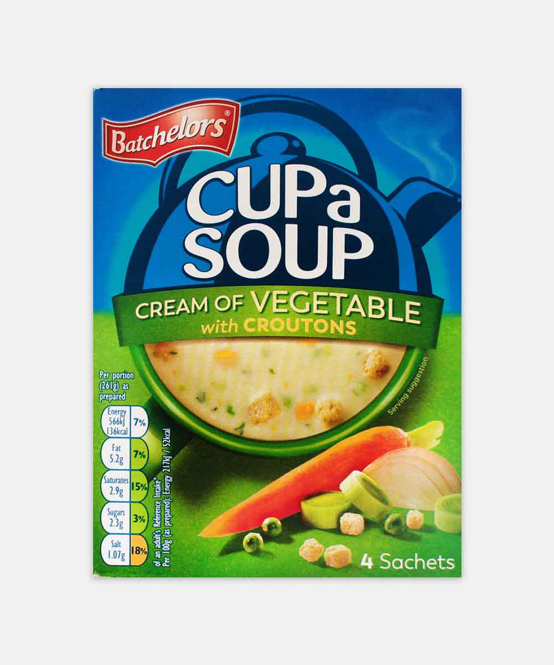 BATCHELORS CREAM OF VEGETABLE SOUP 99 GM