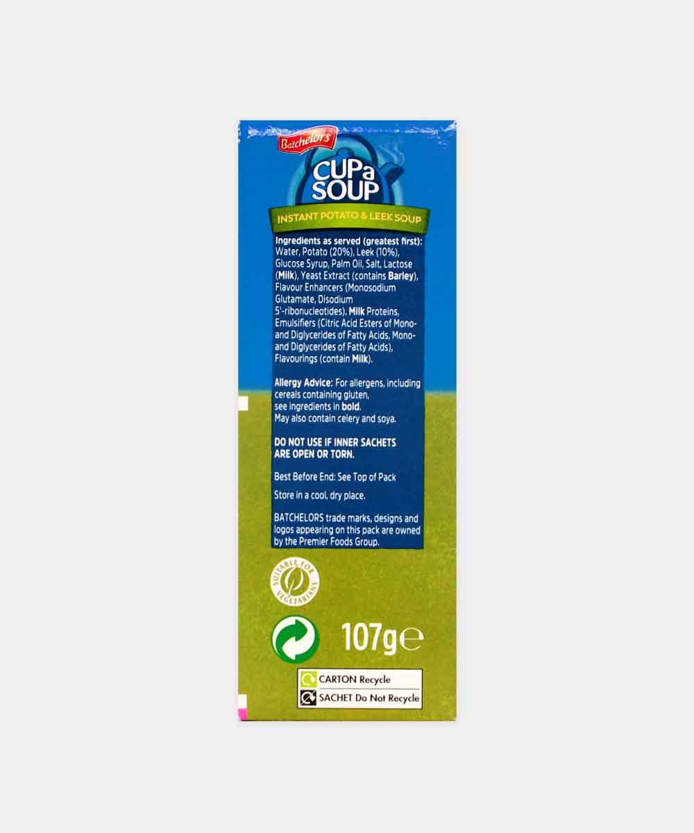 Batchelors Potato & Leek Soup 107 Gm