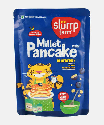 Slurrp Farm Pancake & Waffle Blueberry 150 Gm