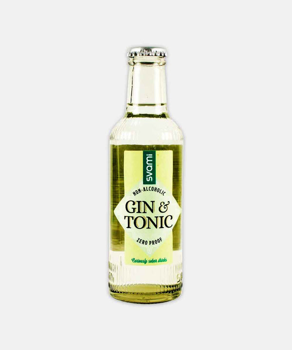 SVAMI GIN & TONIC WATER NON ALCOHOLIC 200 ML