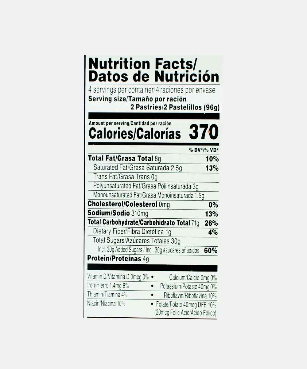 Pop Tarts Frosted Blueberry Cookies 384 Gm