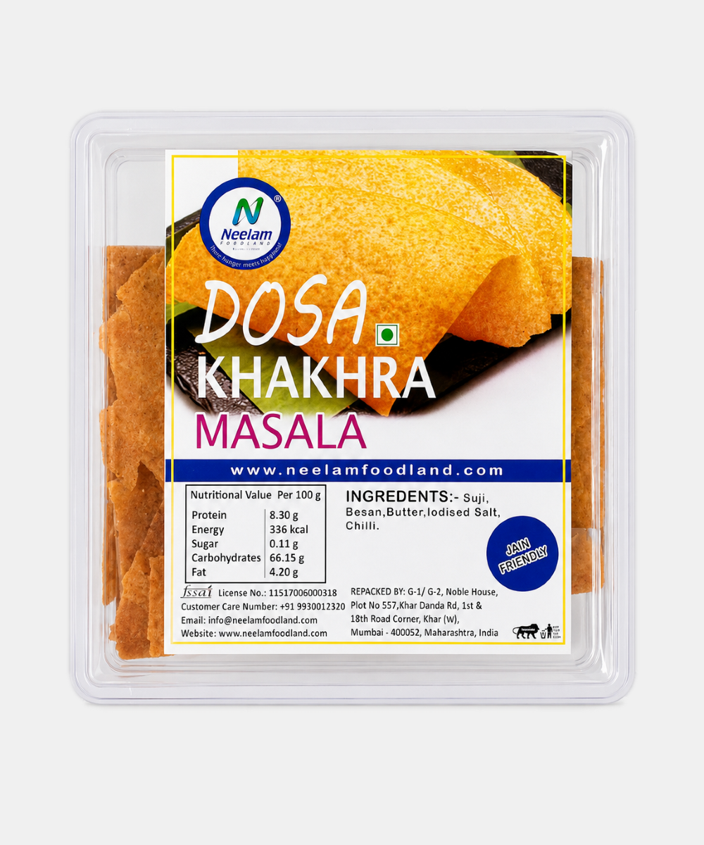 Dosa Khakhra Masala 12 Pc