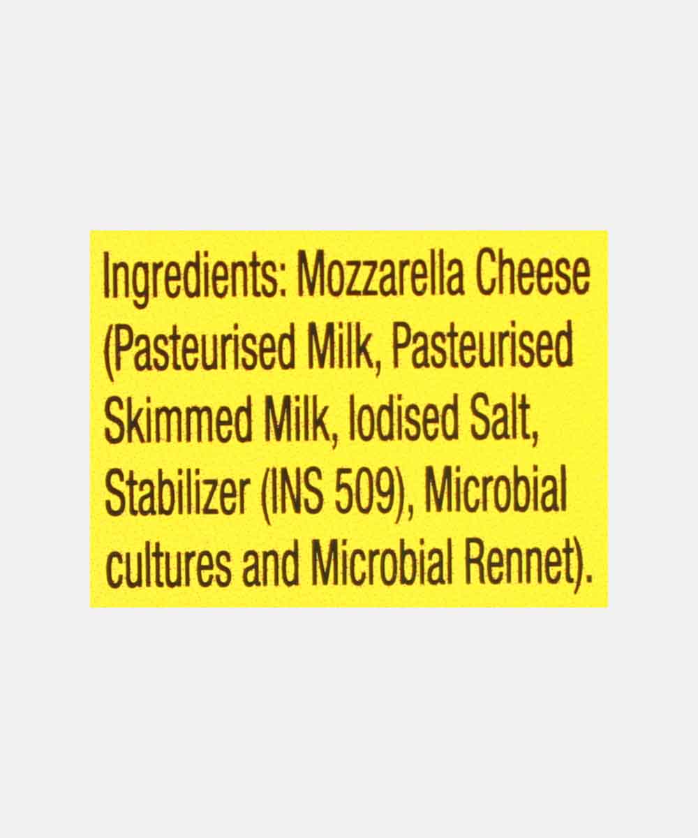 Dlecta Shredded Mozzarella Cheese 140 Gm