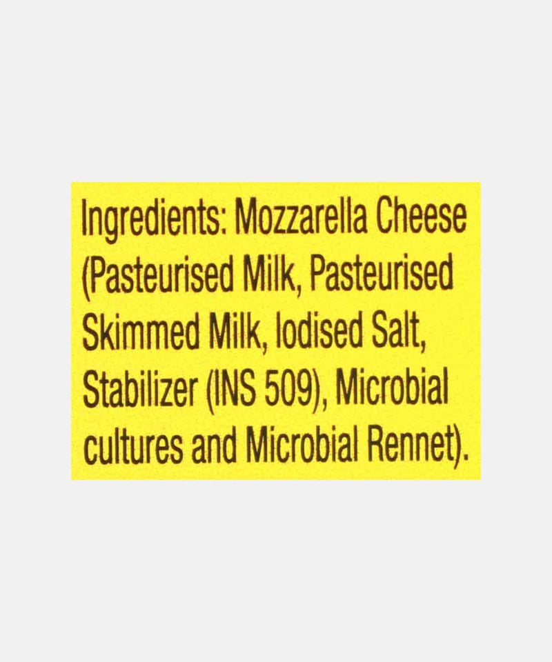 DLECTA SHREDDED MOZZARELLA CHEESE 140 GM