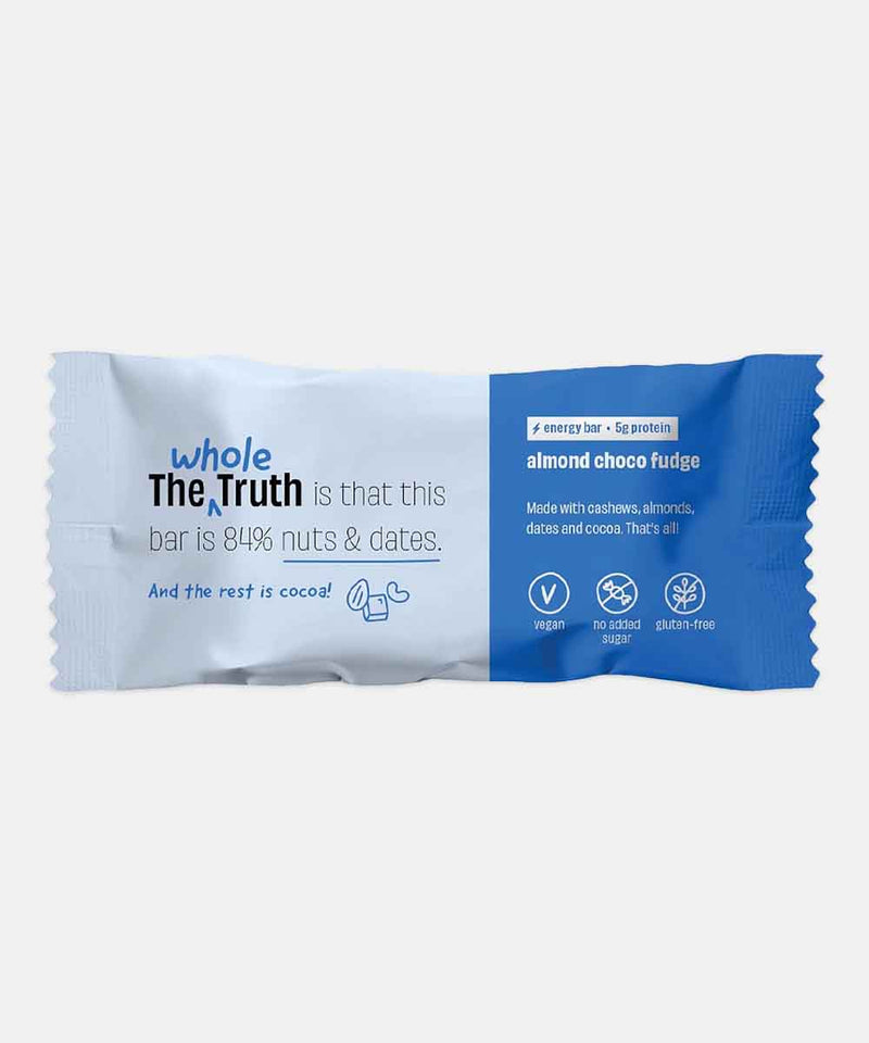 WHOLE THE TRUTH ALMOND CHOCO FUDGE BAR 40