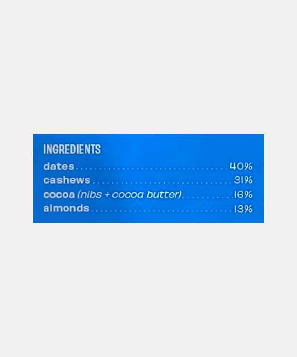 The Whole Truth Almond Choco Fudge Bar 40 Gm