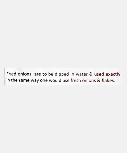 Rajas Premium Shallow Fried Onion 130 Gm