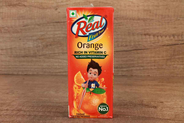 real orange juice 180 ml