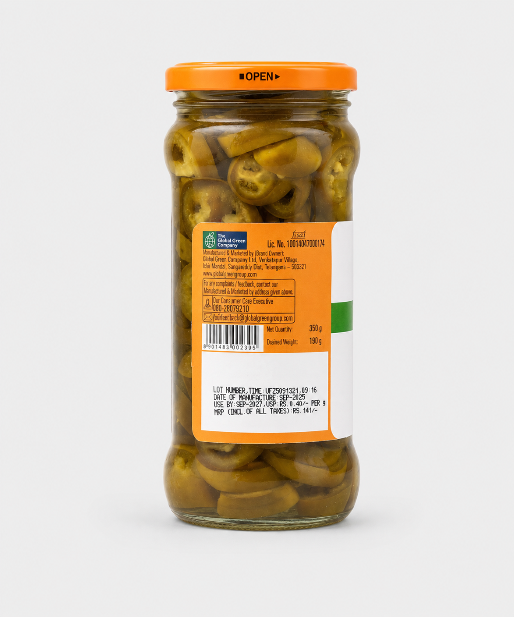 Tify Jalapeno Slice 350 Gm