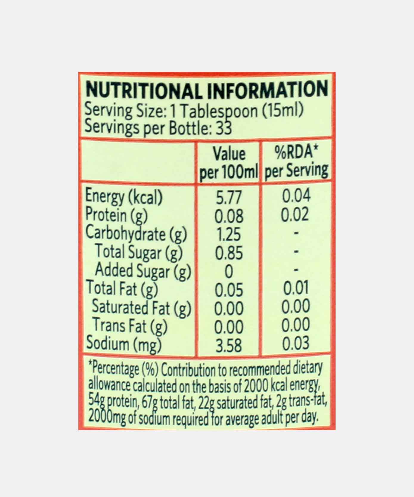 Organic India Apple Cider Vinegar 500 Ml
