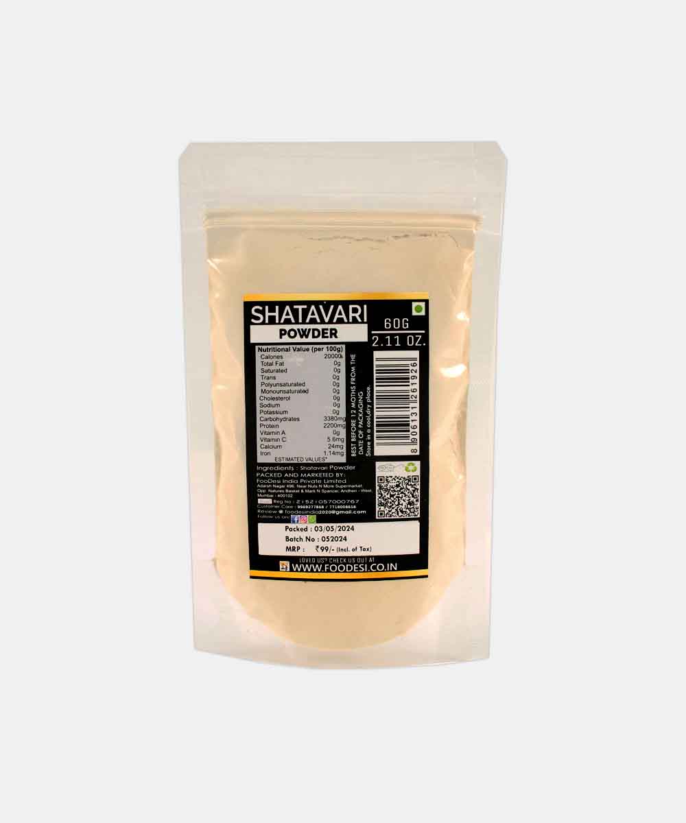 Foodesi Shatavari Powder 60 Gm