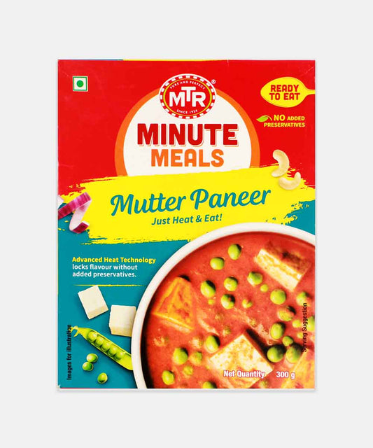 Mtr Muttar Paneer 300 Gm