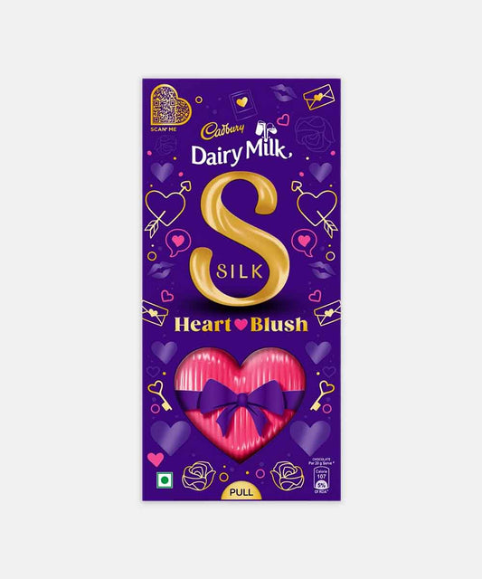 Cadbury Dairy Milk Silk Heart Blush Chocolate 250 Gm
