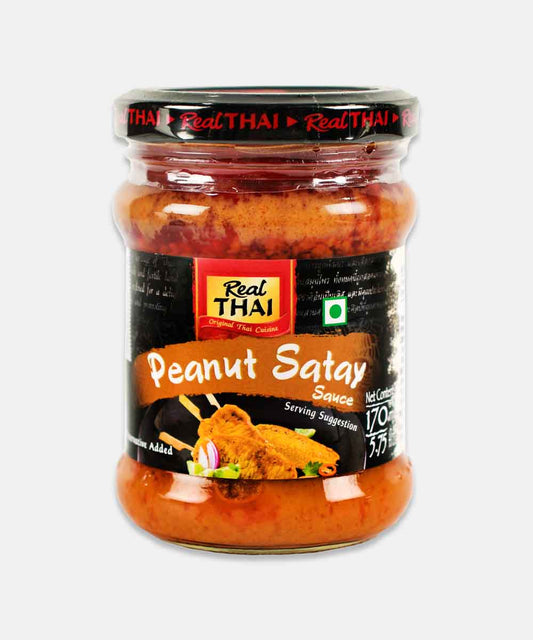 Real Thai Peanut Satay Sauce 170 Ml 200 Gm