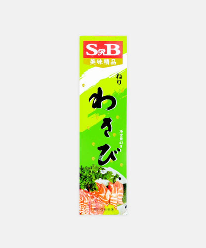 S&B Gluten Free Hot Wasabi Paste 43 Gm