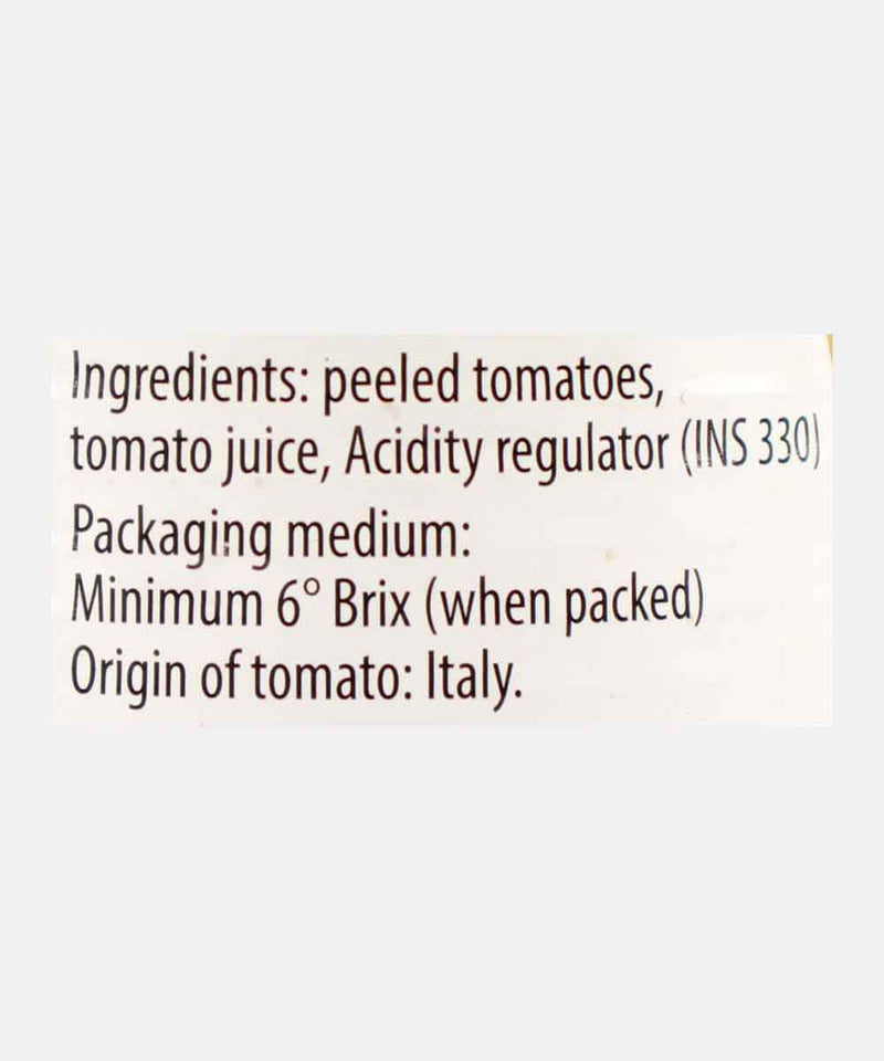 LA TORRENTE PEELED WHOLE TOMATOES 400 GM