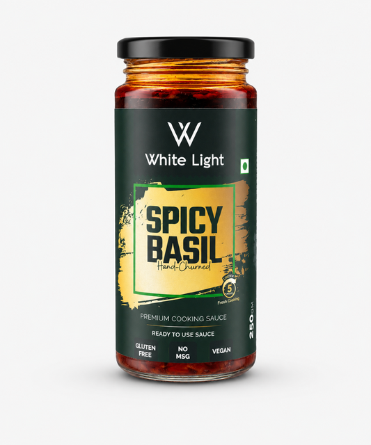 White Light Food Spicy Basil Sauce 250 Gm