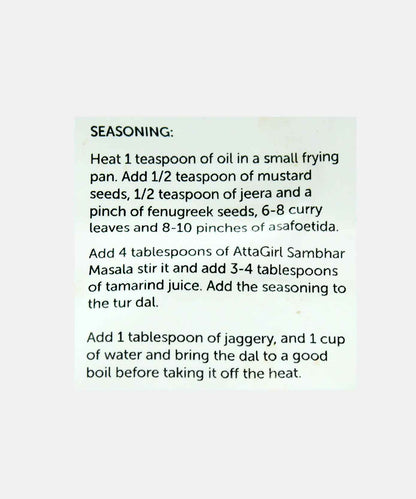 Attagirl Sambhar Powder 125 Gm