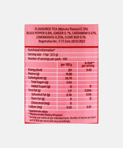 Society Masala Flavour Tea Jar 250 Gm
