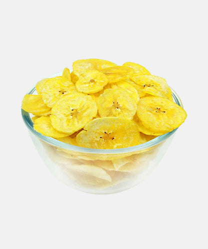 Extra Thin Salt Free Banana Chips Plain 200 Gm
