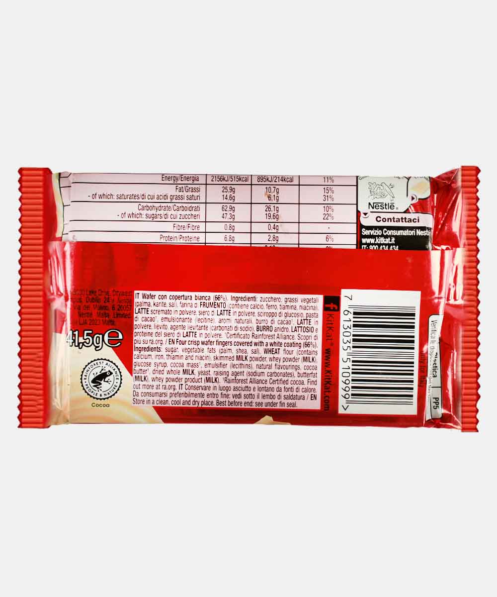 Kitkat White Chocolates Imported 41.5 Gm