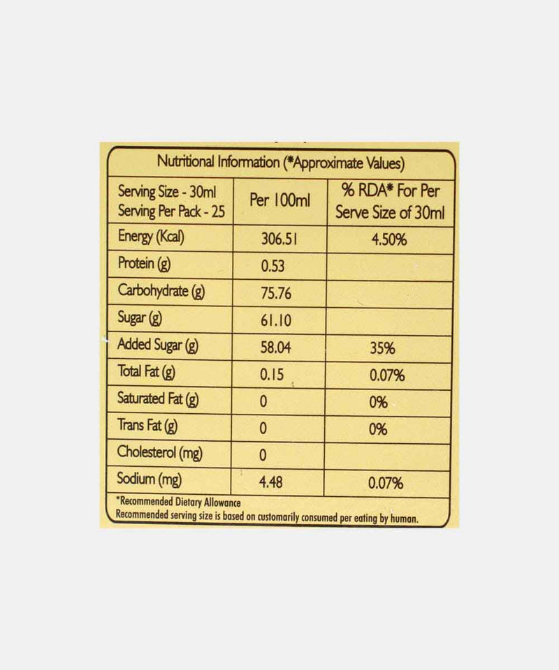 GURUJI KESAR PISTA SYRUP 750 ML