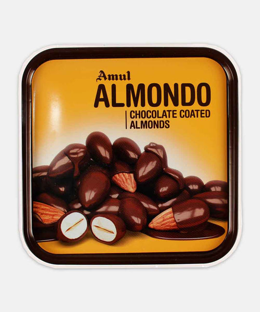 Amul Almondo Chocolate Coated Almonds  200 Gm