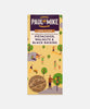 Paul And Mike 57% Dark Milk Chocolate With Pistachios Walnuts And Black Raisins 68 Gm