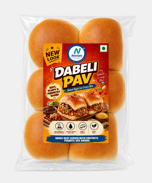 Dabeli Pav 6 Pc 220 Gm