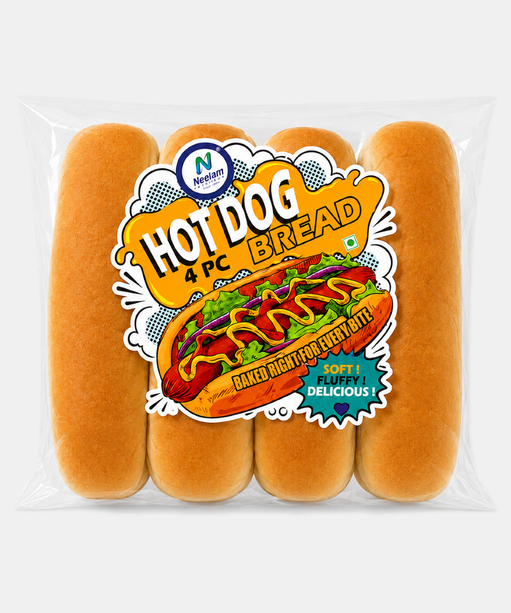 Hot Dog bread 4 Pc