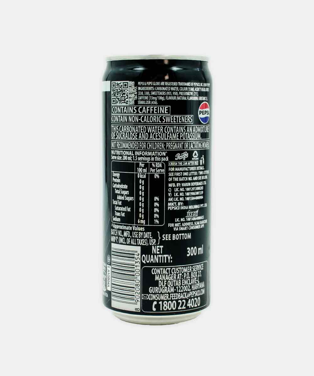 Pepsi Black Drink 330 Ml
