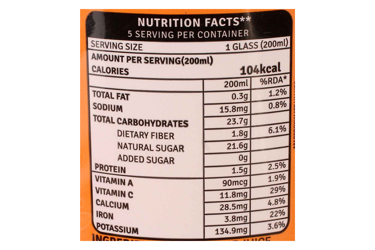 Raw Mixed Fruit 1 Litter