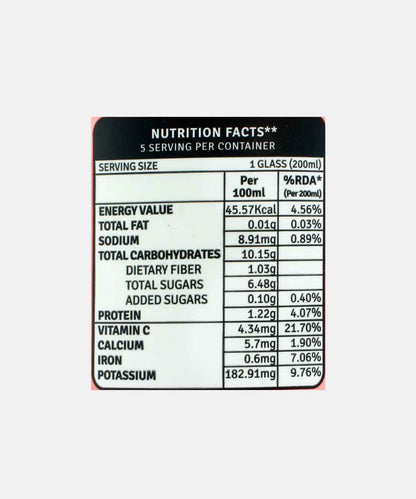 Raw Mixed Fruit 1 Litter