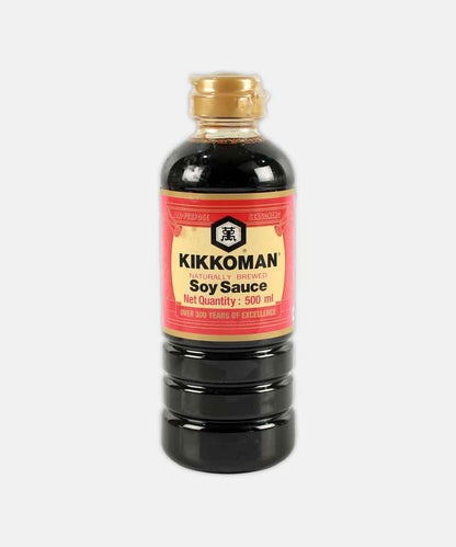 Kikkoman Naturally Brewed Soy Sauce 500 Ml