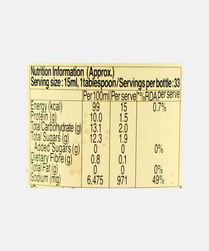 Kikkoman Naturally Brewed Soy Sauce 500 Ml
