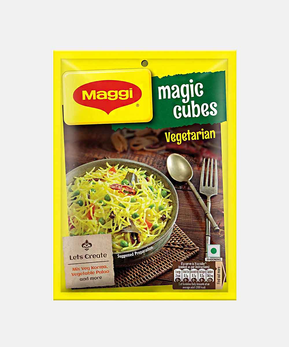 Maggi Magic Vegetarian Cubes 40 Gm