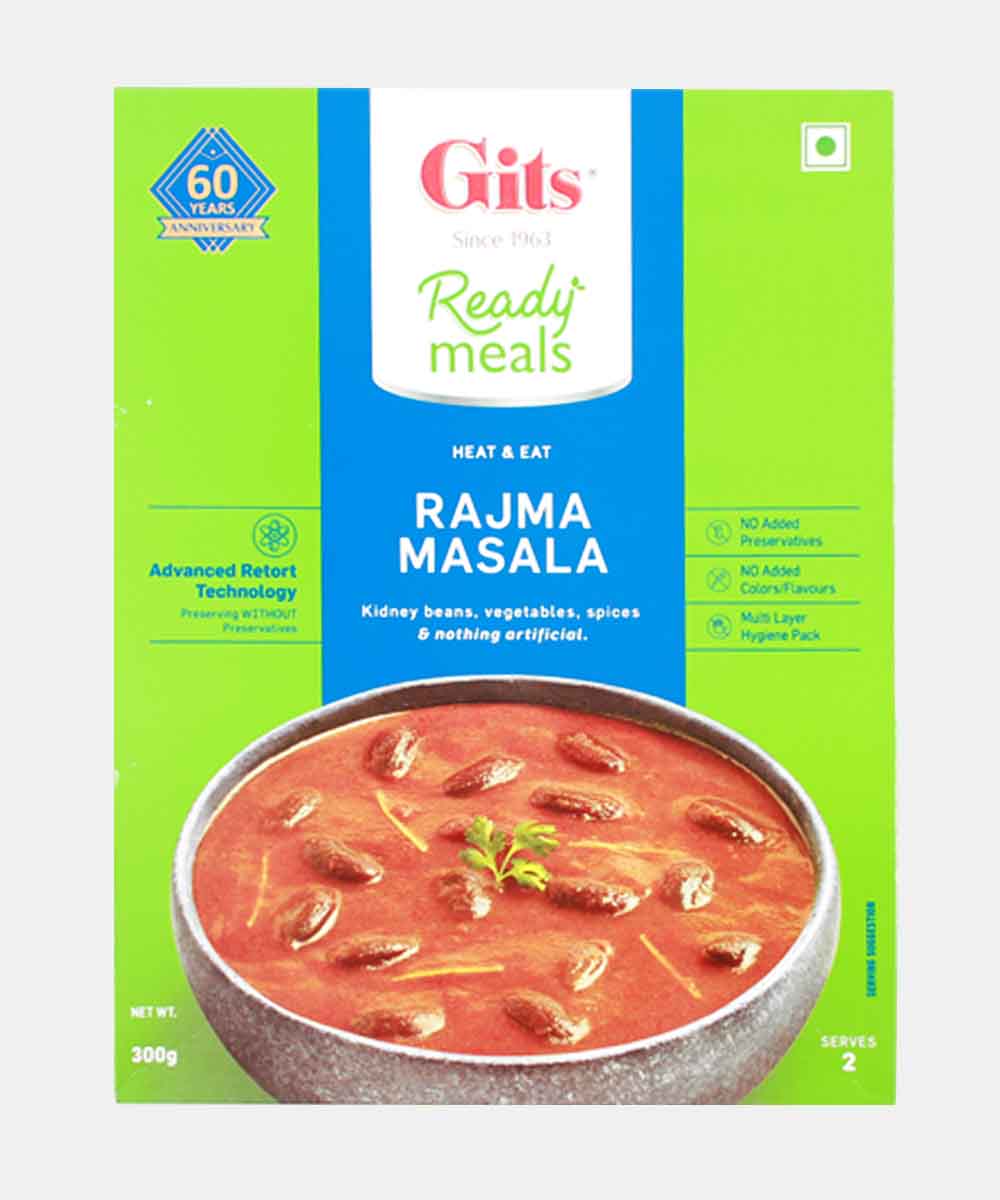 Gits Rajma Masala Ready Meals 300 Gm