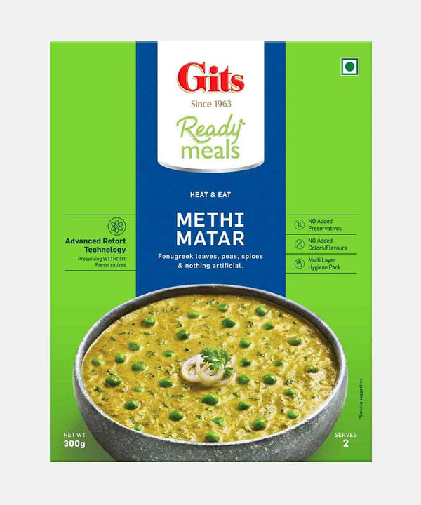 GITS METHI MATAR READY MEALS 300