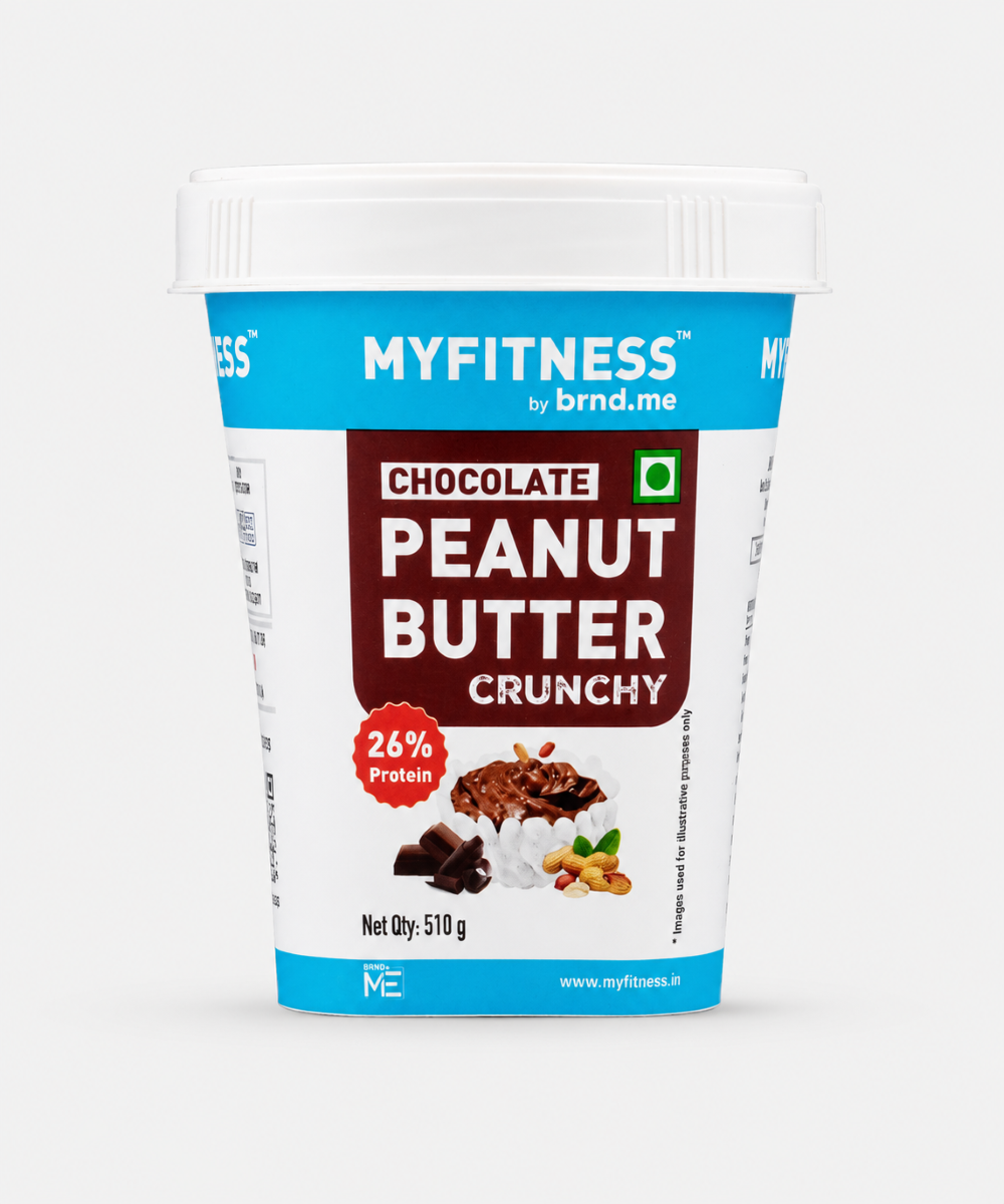 Myfitness Chocolate Peanut Butter Crunchy 510 Gm