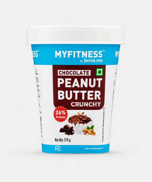 Myfitness Chocolate Peanut Butter Crunchy 510 Gm