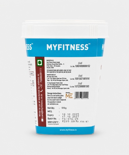 Myfitness Chocolate Peanut Butter Crunchy 510 Gm